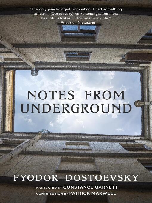 Cover image for Notes from Underground (Warbler Classics Annotated Edition)